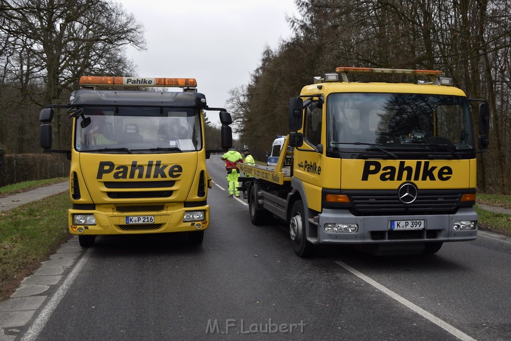 Schwerer VU Krad Pkw Koeln Porz Eil Grengeler Mauspfad P155.JPG - Miklos Laubert